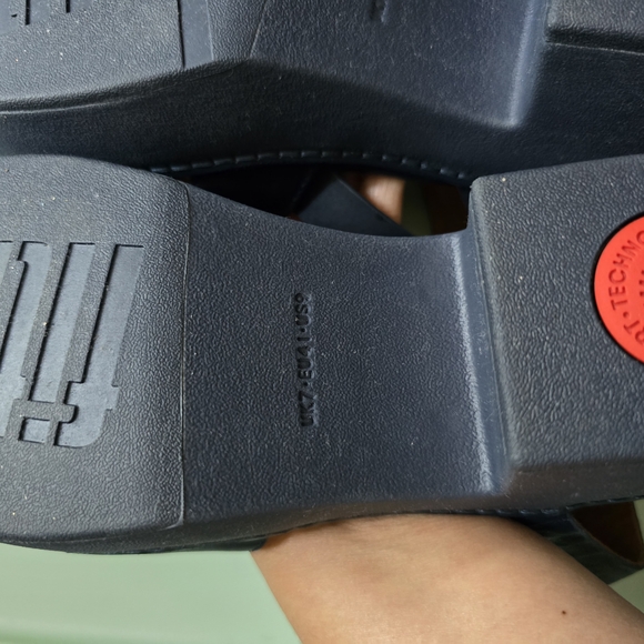 FitFlop Navy Blue Sandals - Picture 3 of 3